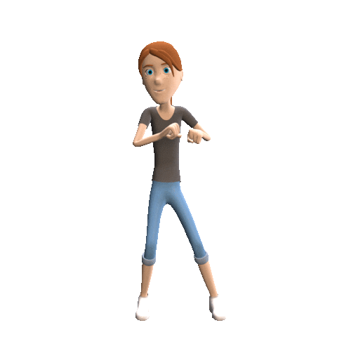 Happy Dance Sticker by Vision AR