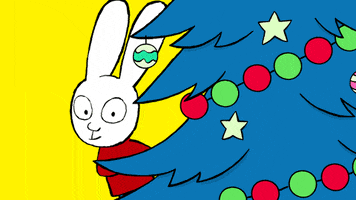 Christmas Tree GIF by Simon Super Rabbit