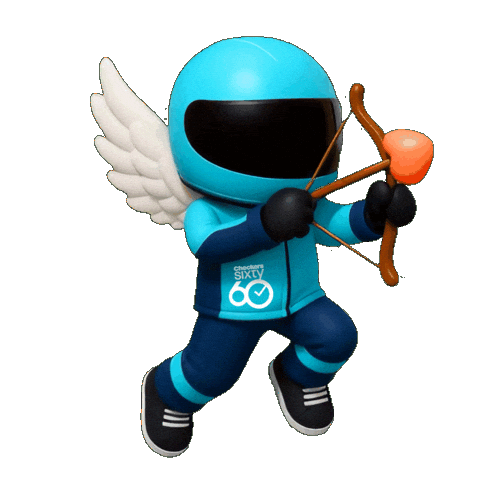 Valentines Day Cupid Sticker by Checkers Sixty60