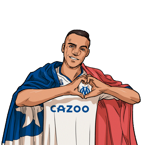 Alexis Sanchez Love Sticker by Olympique de Marseille