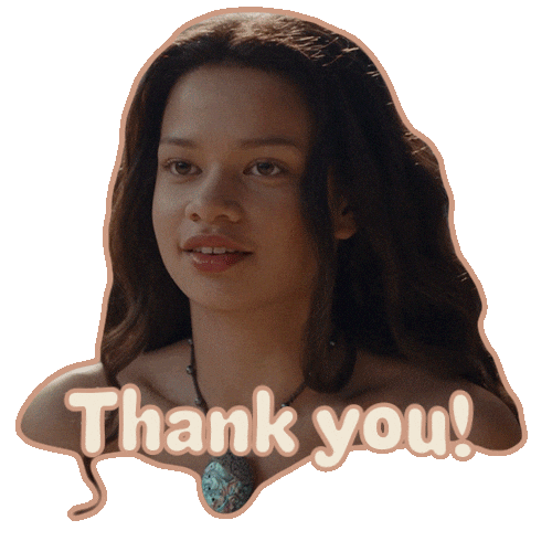 Thanks Thank You Sticker by Walt Disney Studios