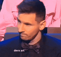 Confused Messi GIF by DevX Art