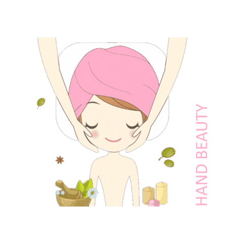 Relax Spa Sticker by Handbeauty