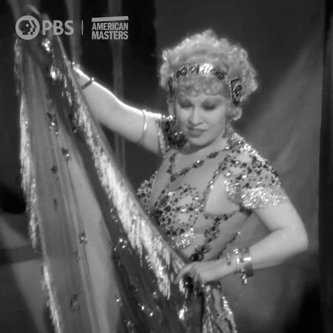 Mae West Dancing GIF by American Masters on PBS