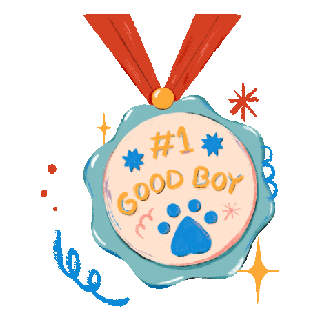 Good Boy Cat Sticker by chenny aviana