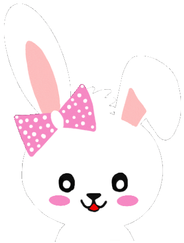 Easter Bunny Spring Sticker