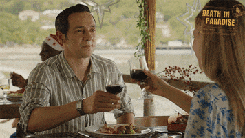 Bon Appetit Christmas GIF by Death In Paradise