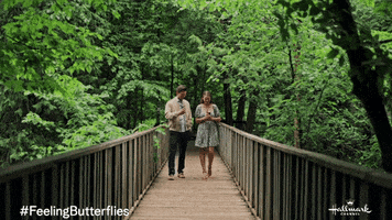 Walking Together Kevin Mcgarry GIF by Hallmark Channel