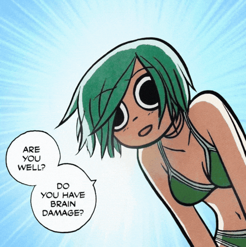 Are You Well Scott Pilgrim GIF