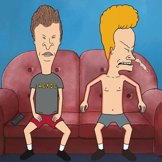 Beavis And Butthead Pain GIF by Paramount+