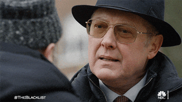 Surprised Excuse Me GIF by The Blacklist