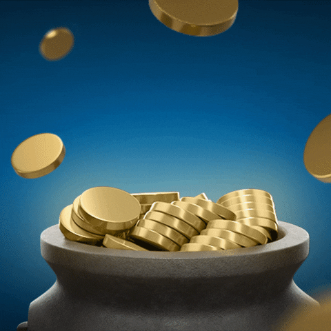 GrandCasinoMN gaming money win gold GIF