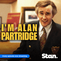alan partridge GIF by Stan.