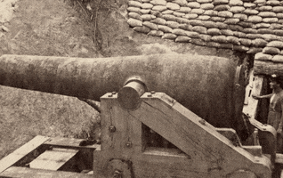 war cannon GIF by Vintage 3D