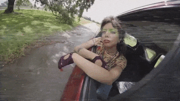 Driving Road Trip GIF by Hurray For The Riff Raff