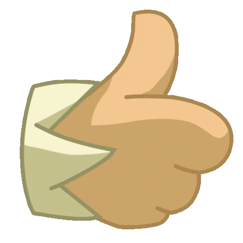 Thumb Up Sticker by Owlient