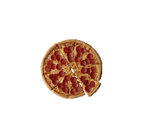 Dominos Pizza Eating Sticker by Dominos UK