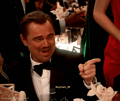 Leonardo Dicaprio Pointing GIF