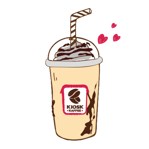 Cup Of Coffee Love Sticker by Kiosk Kaffee