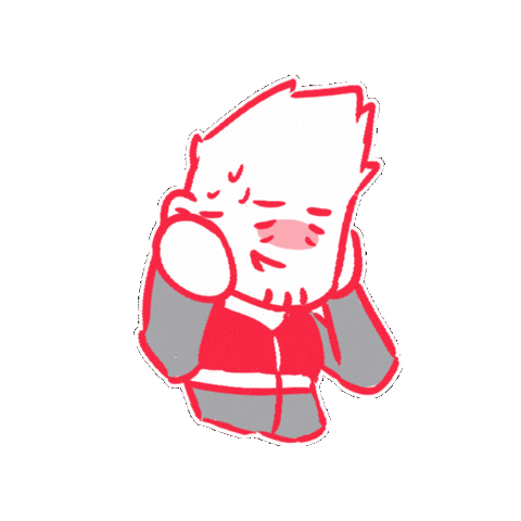 Envergonhado Sticker