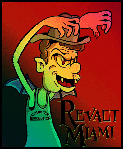 Miami Cartoons GIF by Revact