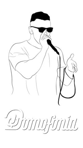 Hip-Hop Rap Sticker by Domofonia