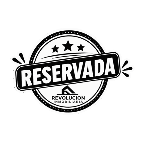 Reservada Real Estate Sticker by Revolución Inmobiliaria