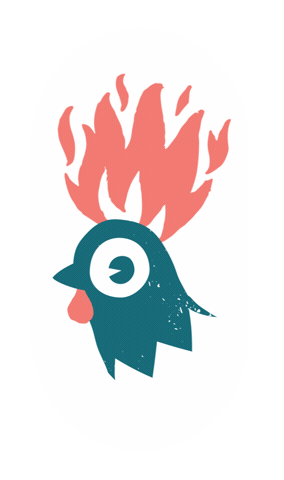 Friedchicken Sticker by CHIX