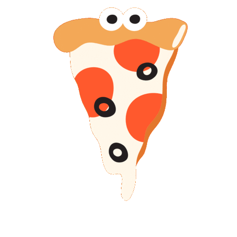 Meal Time Pizza Sticker