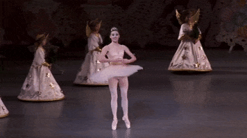 the nutcracker angels GIF by New York City Ballet