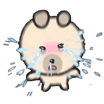 Sad Crying Sticker