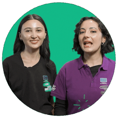 Georgia Apply Sticker by EU NEIGHBOURS east