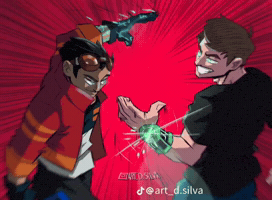 Cartoon Network Handshake GIF