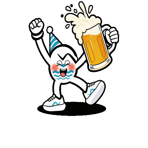 Cheer Up Party Sticker by ZEROPOINTTRAIL