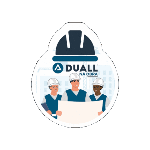 Duallnaobra Sticker by Duall Engenharia