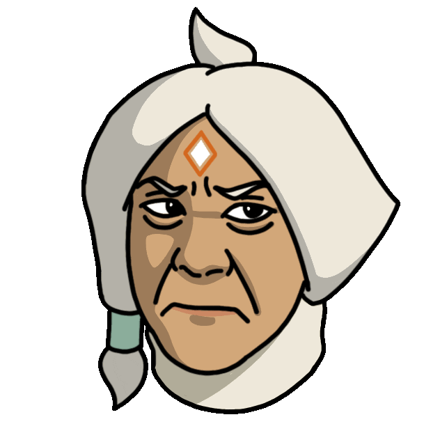 Shaking Head No Sticker