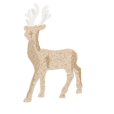 Holiday Deer Sticker
