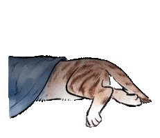 Sleepy Cats Sticker