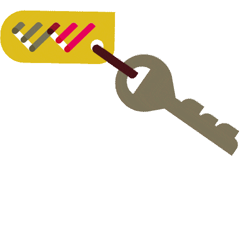 Sleutel Sticker by craft of branding