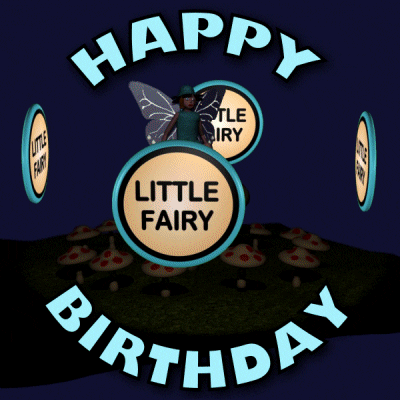 Happy Birthday Fairy GIF