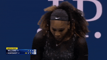 Serena Williams Sport GIF by US Open