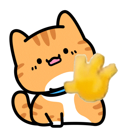 Tabby Cat Hello GIF by Lord Tofu Animation
