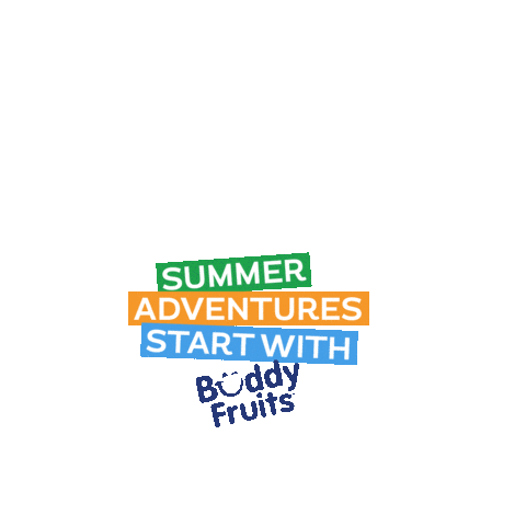 Summer Fun Sticker by Buddy Fruits