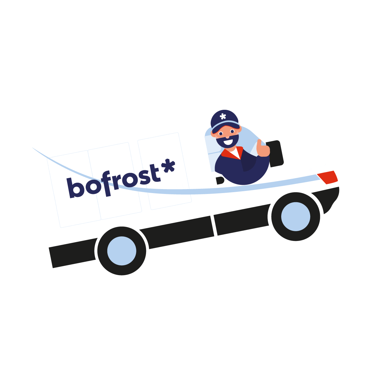 Delivery Sticker by Bofrost Italia