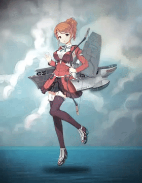 aryaford anime kancolle after effect kantai colletion GIF