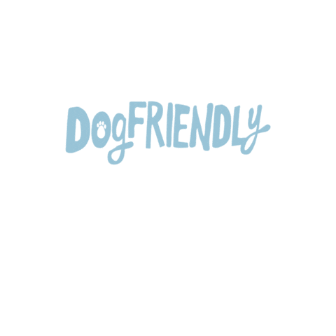 Dog Friendly Sticker by Dog Dog Encaminando a tu perro