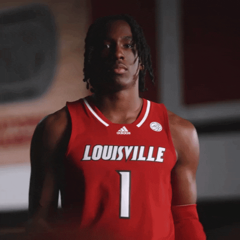 College Basketball Sport GIF by Louisville Cardinals