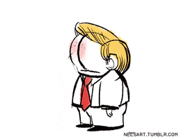 Hungry Trump GIF by Nelson Diaz