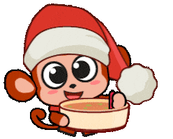 Noel Santahat Sticker by Tiny Minies