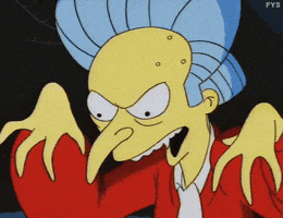 mr burns vampire GIF